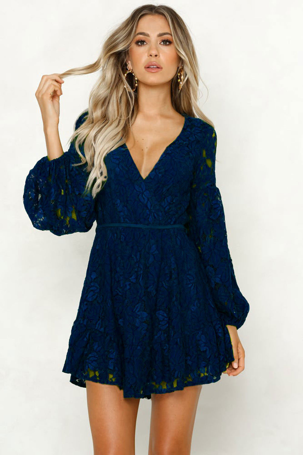 Hannah - Vestido camisero con lazada