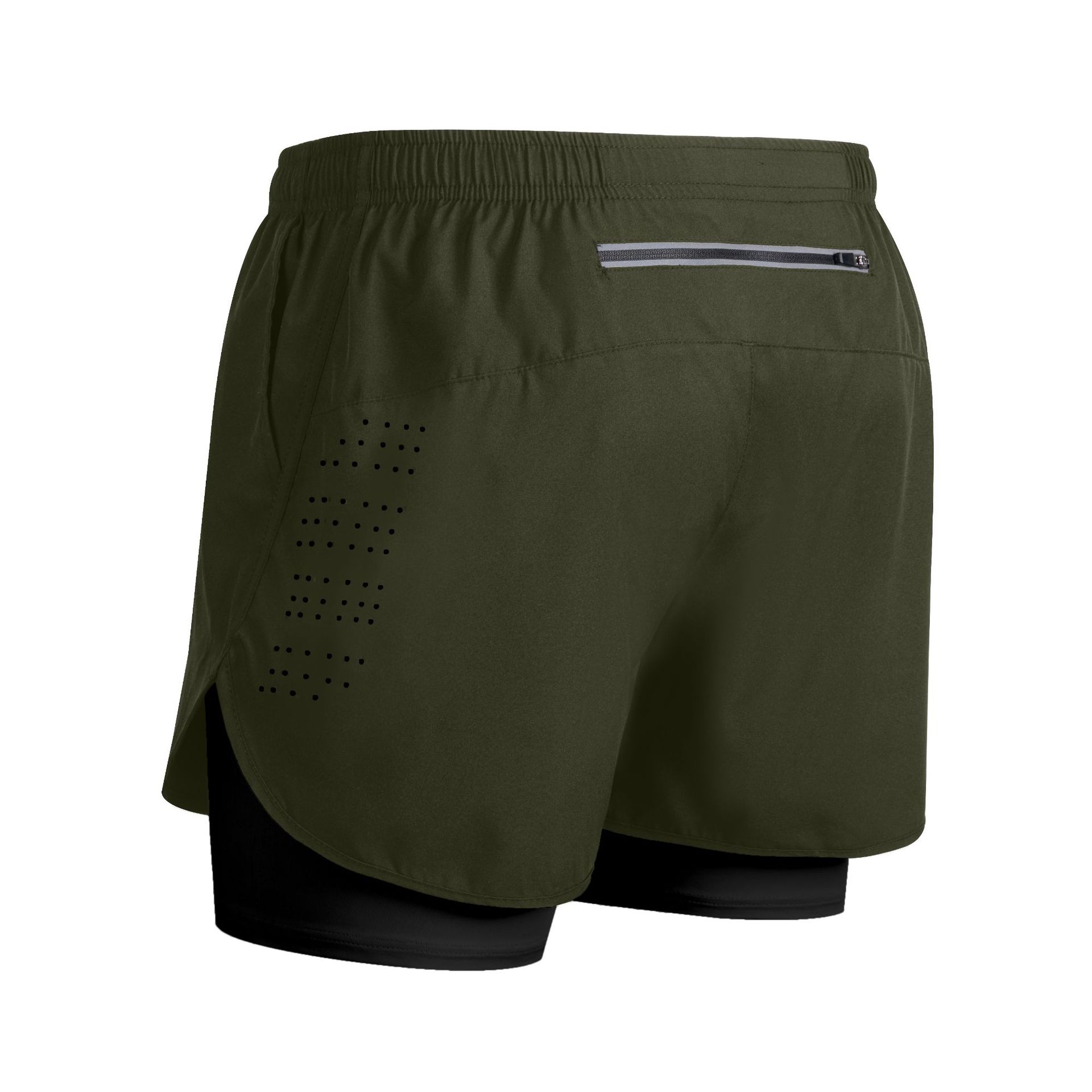 Shorts deportivos dry fit doble capa interior - Bjarn