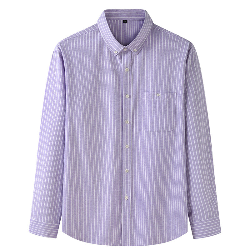 Camisa manga larga de rayas para hombre - Darel