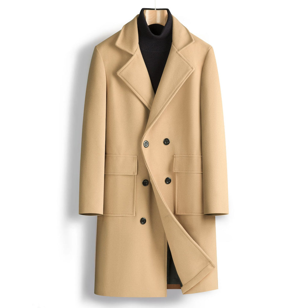 Abrigo de lana elegante para hombre - Henrik