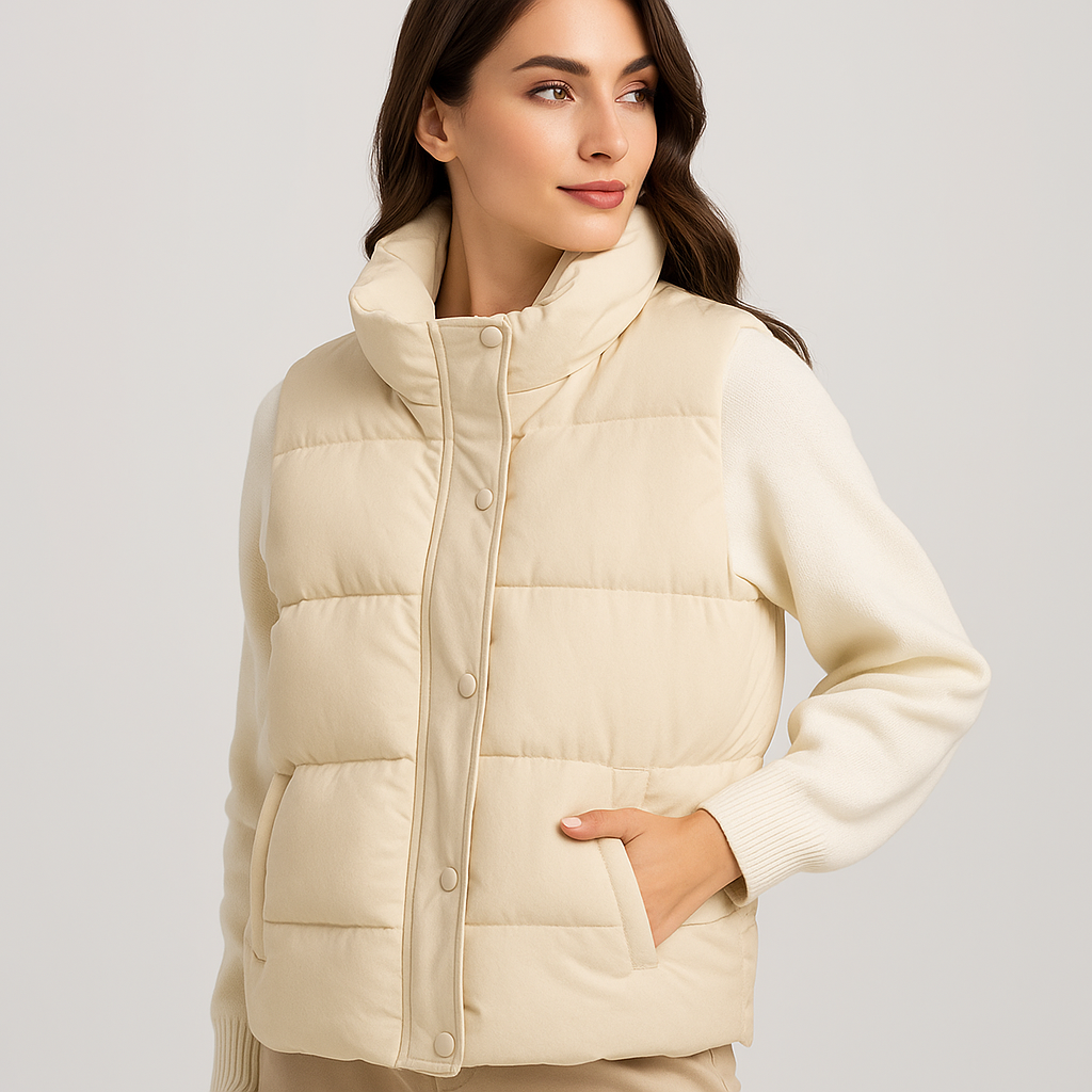 Chaleco acolchado para mujer urbano moderno - Esmira