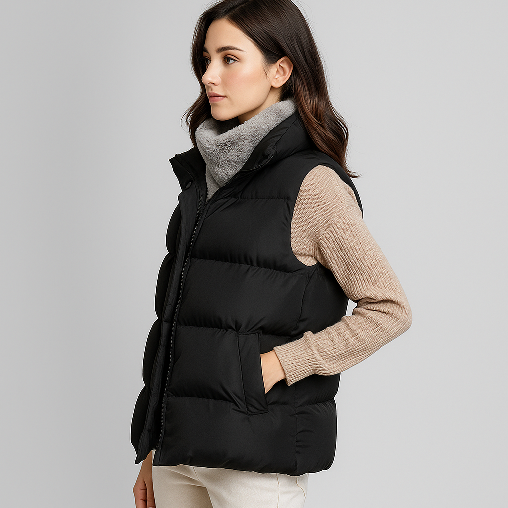Chaleco acolchado para mujer urbano moderno - Esmira