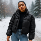 Chaqueta acolchada mujer estilo urbano - Duna
