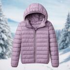 Chaqueta ligera acolchada con capucha versatil - Nora