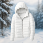 Chaqueta ligera acolchada con capucha versatil - Nora