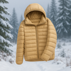 Chaqueta ligera acolchada con capucha versatil - Nora