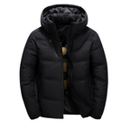 Chaqueta acolchada con capucha y diseño urbano - Narel