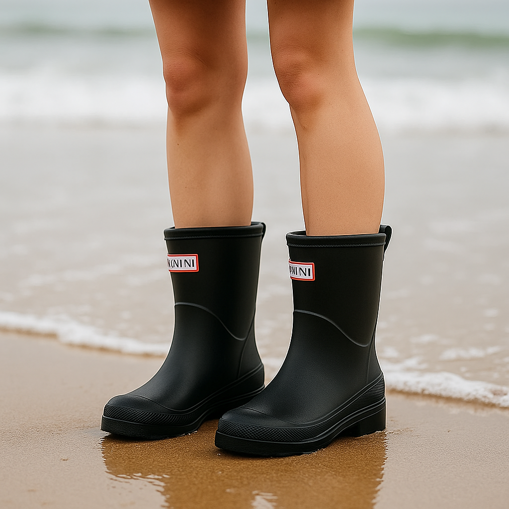 Botas de lluvia impermeables para mujer diseño funcional - Anouk