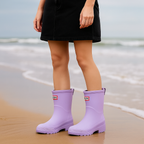 Botas de lluvia impermeables para mujer diseño funcional - Anouk