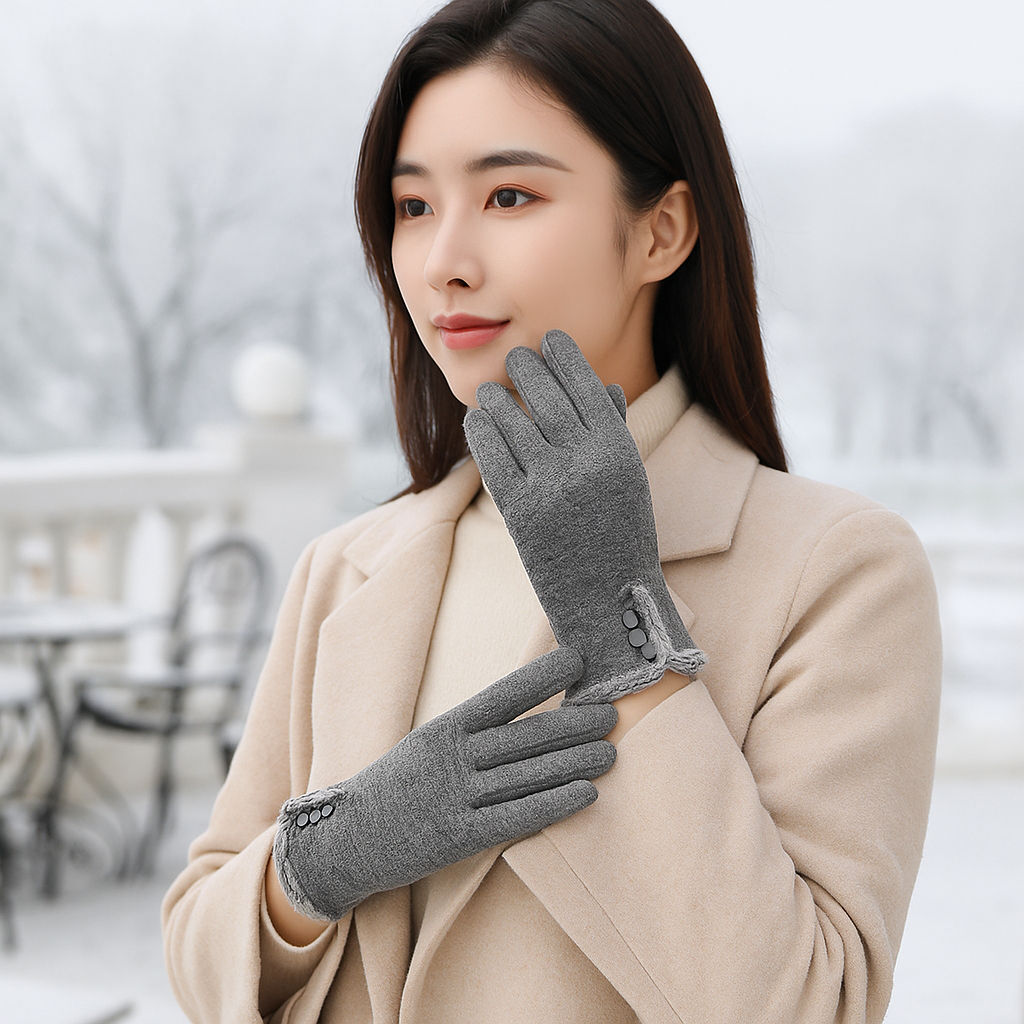 Guantes de invierno para mujer uso táctil - Astri
