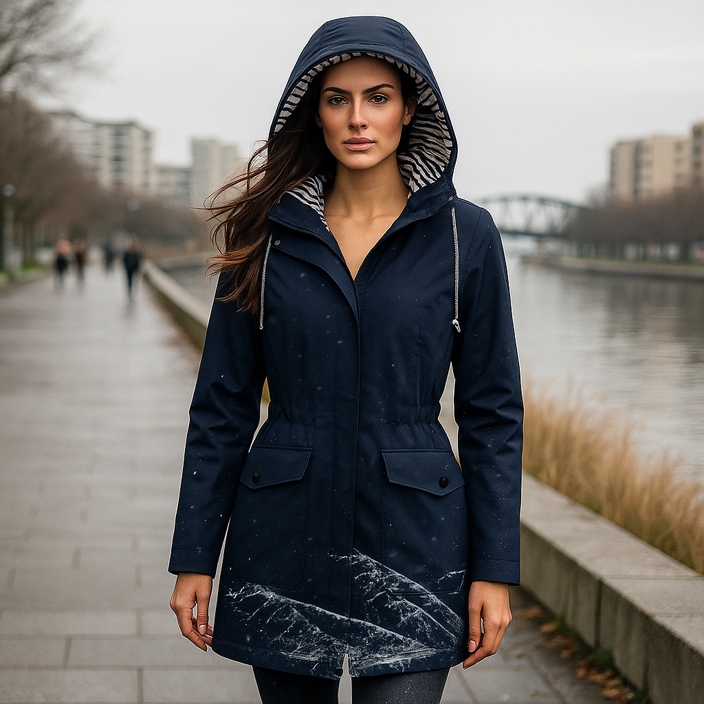 Cazadora impermeable para mujer - Irvette