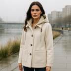 Abrigo para mujer con capucha - Maelle