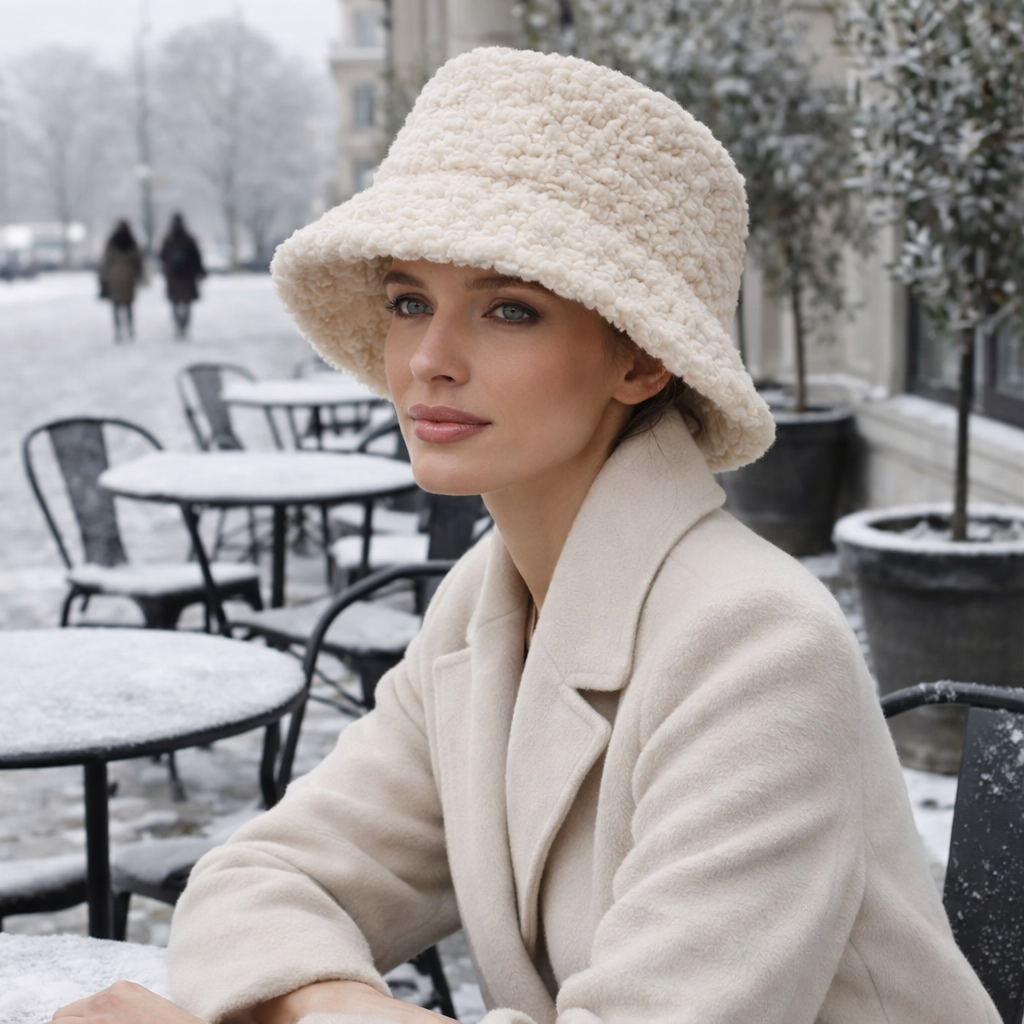 Gorro de tipo lana para mujer - Yrsa