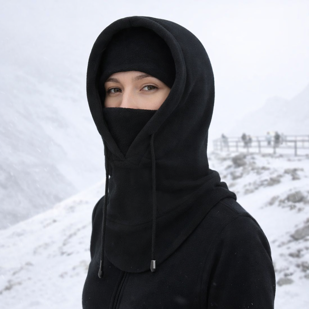Pasamontañas de forro polar térmico unisex para frío extremo - Fergio