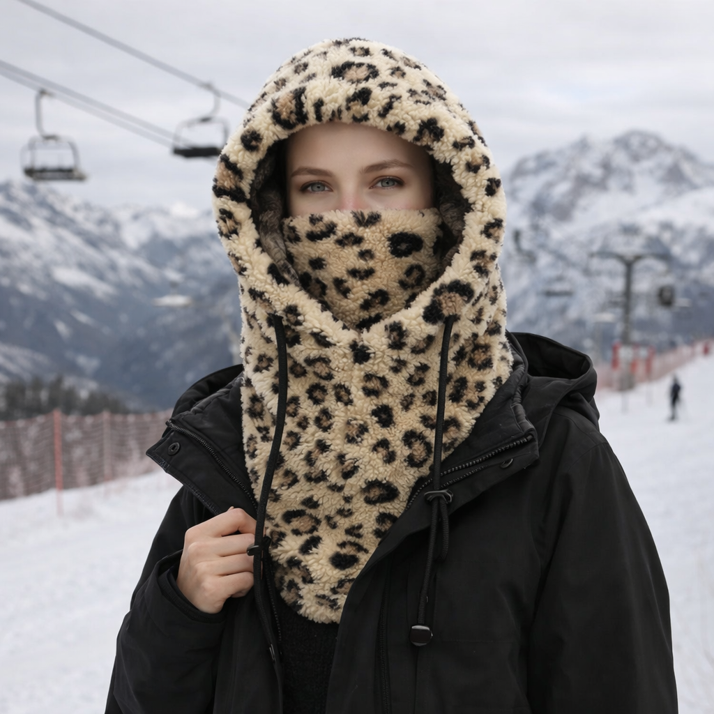 Máscara de invierno de forro polar cortaviento - Bjarke