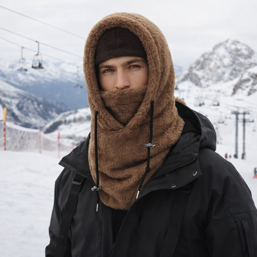 Máscara de invierno de forro polar cortaviento - Bjarke