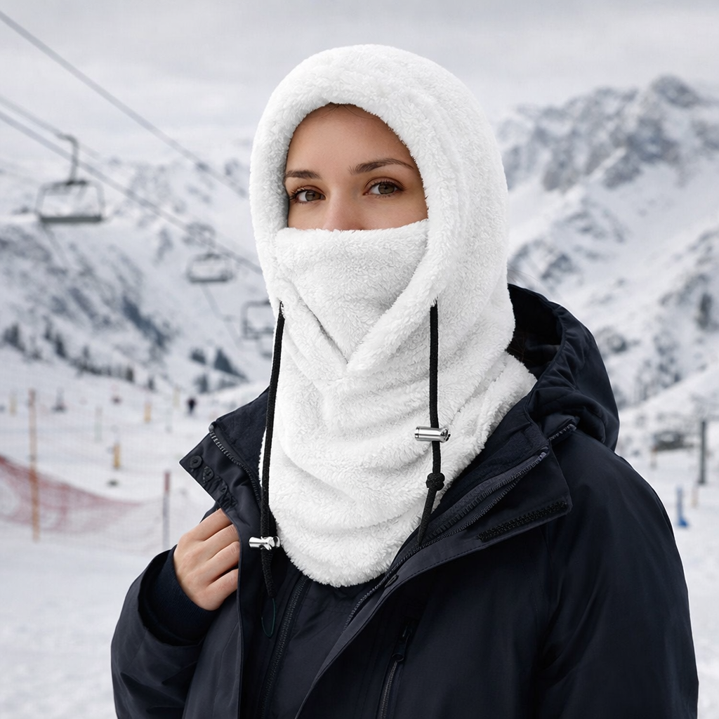 Máscara de invierno de forro polar cortaviento - Bjarke