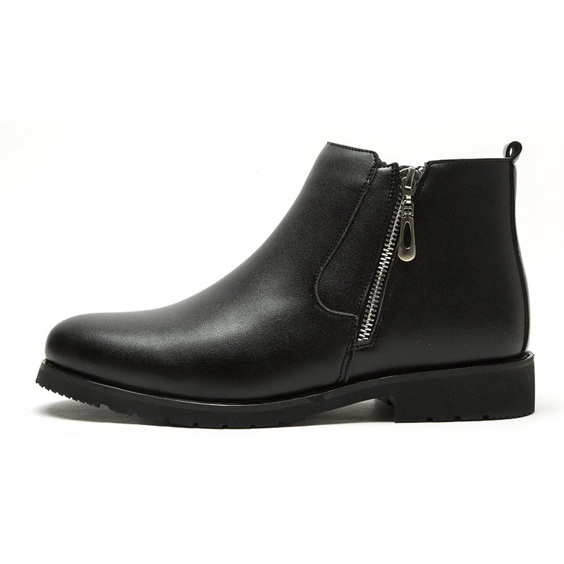 Botines hombre piel cremallera lateral - Adrian