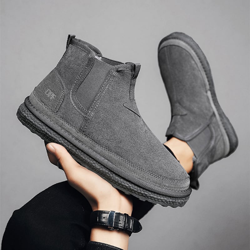 Botines para hombre estilo casual con interior afelpado - Vaelor