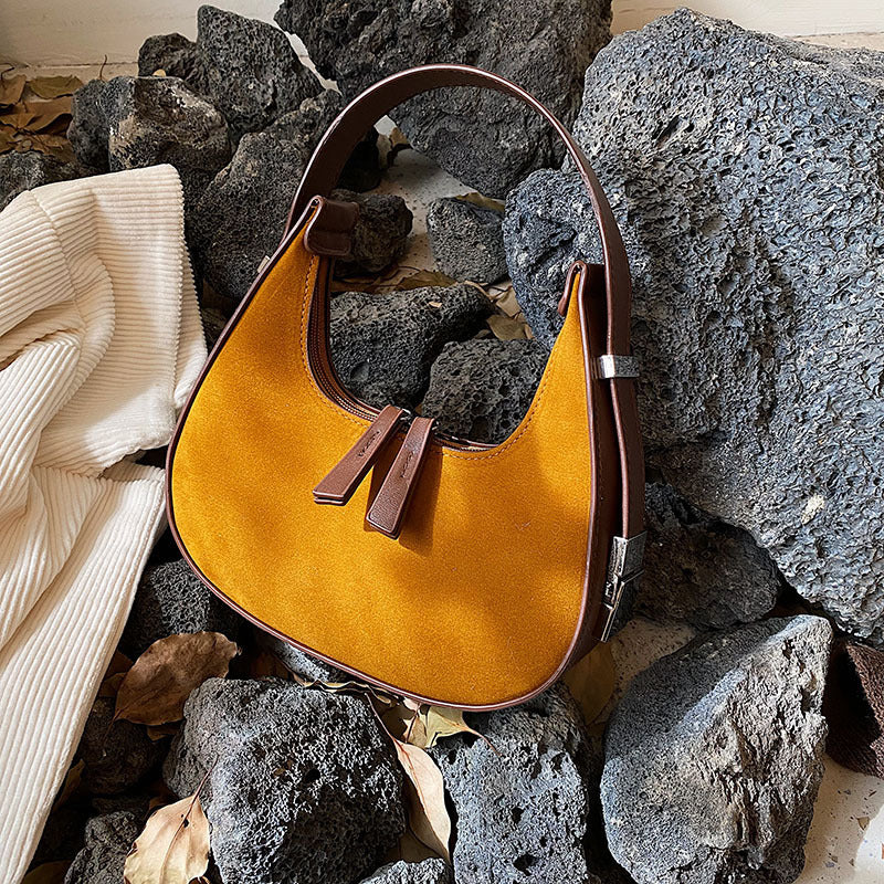Bolso de hombro mate estilo frances - Solenne