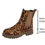 Tarna - Botines con estampado de leopardo