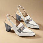 Slingback Tacón Bloque - Millie