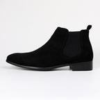 Botines hombre ante estilo chelsea punta cuadrada - Álvaro