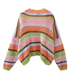 Cardigan de punto para mujer escote en V - Seldra