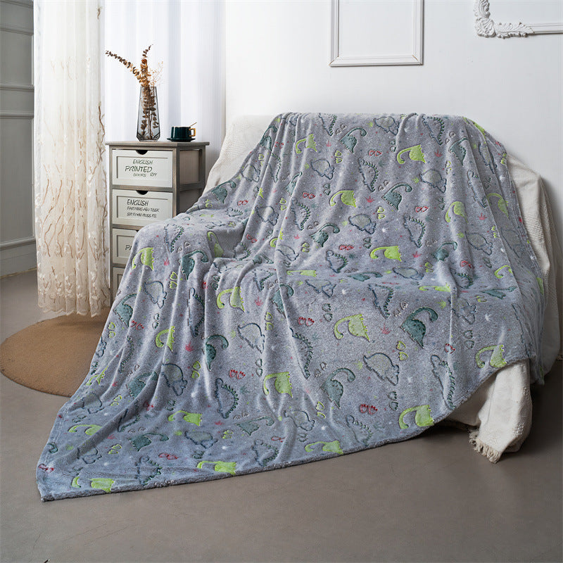 Manta Infantil Flannel Dinosaurios