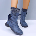 Pia - Botas de nieve con cordones