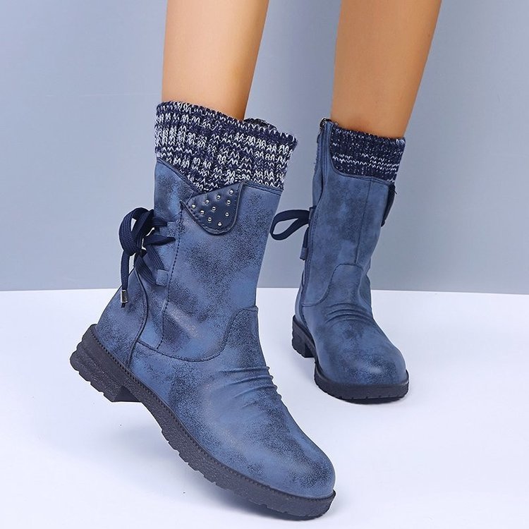Pia - Botas de nieve con cordones