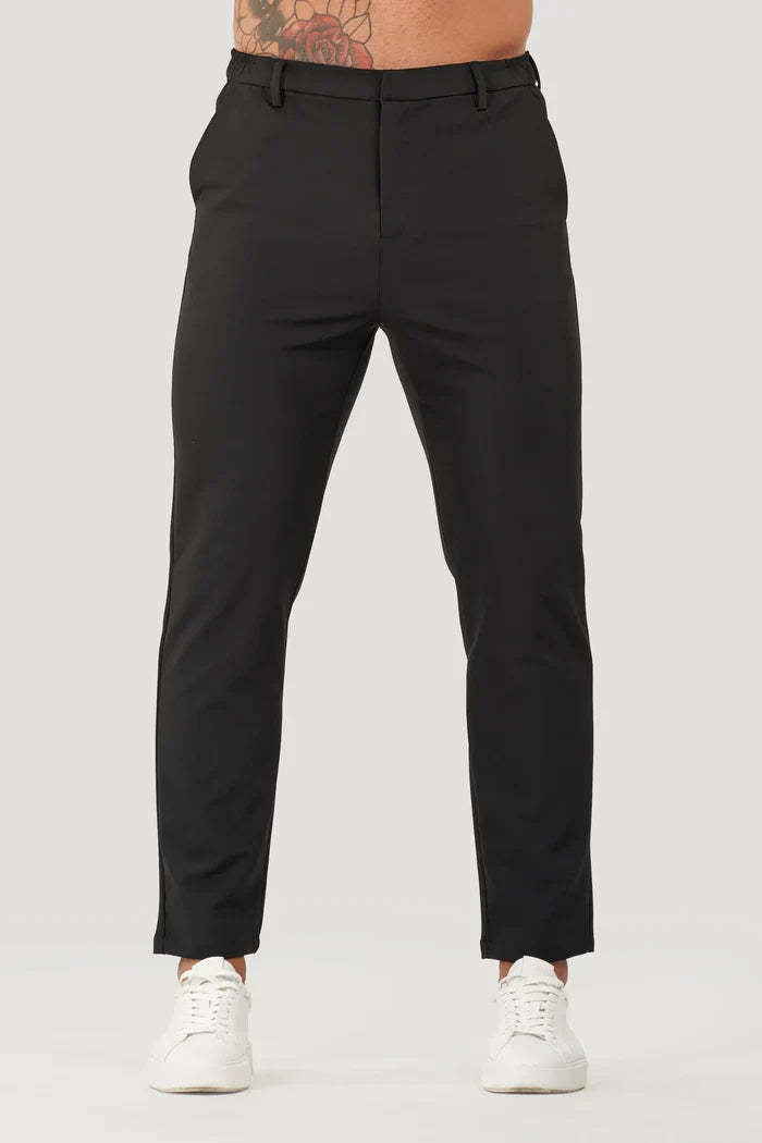 Pantalones rectos de traje para hombre - Jorund