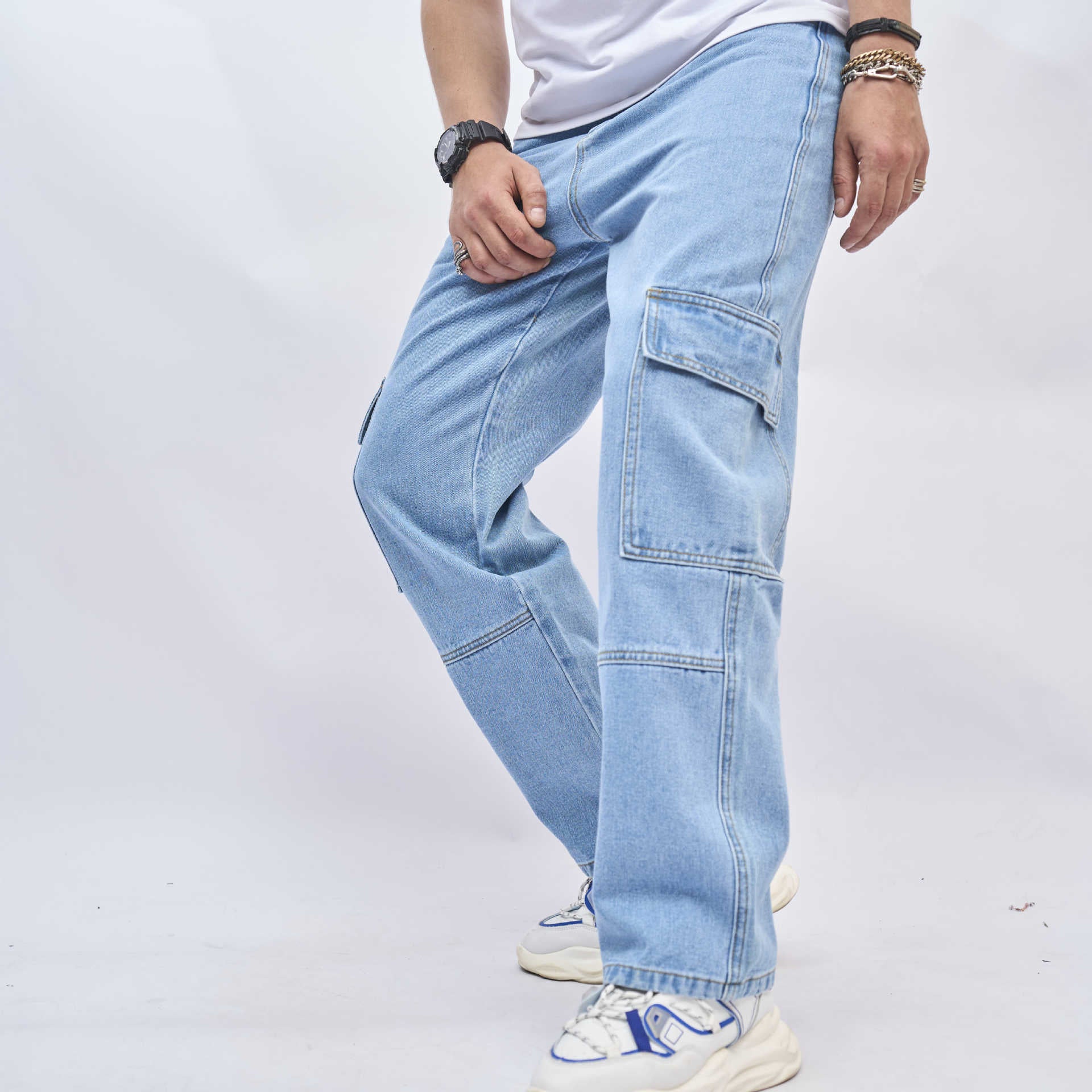 Pantalones para hombre de corte holgado - Renvor