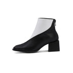 Botines elegantes para mujer con estampado - Avril