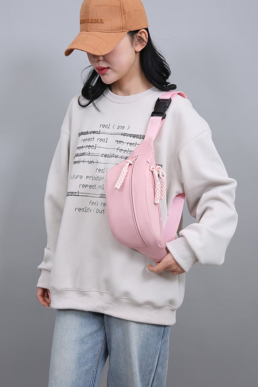 Bandolera de tela Oxford con correa ajustable