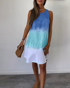 Gwyneth - Vestido informal sin mangas