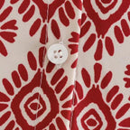 Vestido de manga larga Adeline Geometric