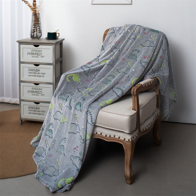 Manta Infantil Flannel Dinosaurios