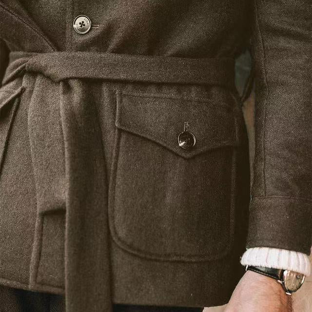 Chaqueta de lana con premium para hombre - Leandro No disponible