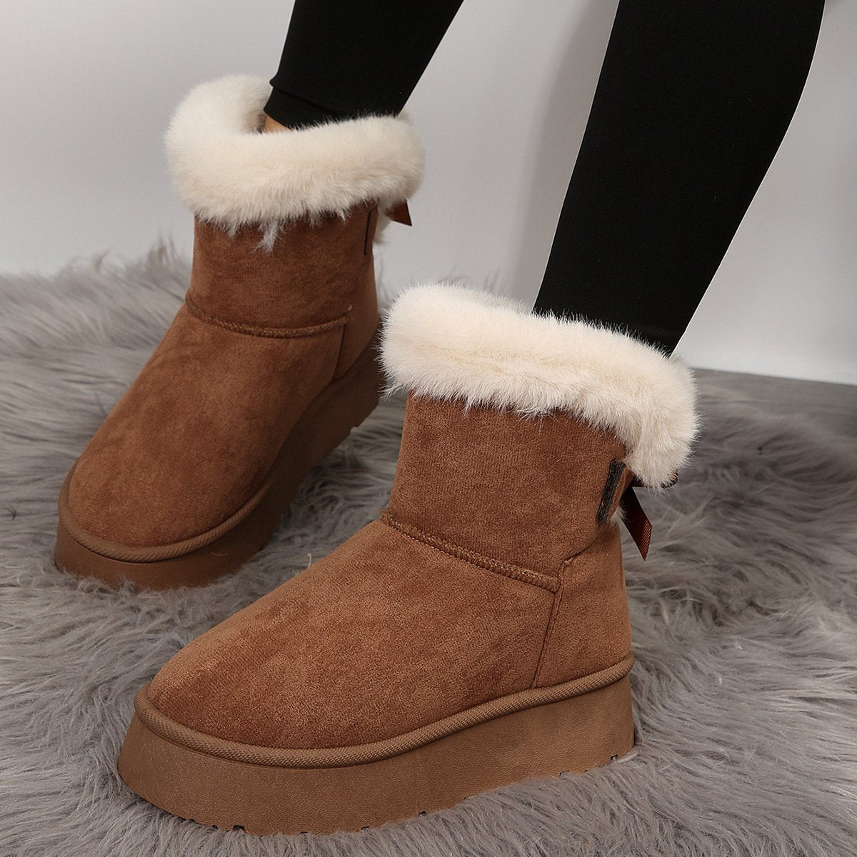 Botines de invierno para mujer efecto sereno - Yureli