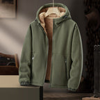 Chaqueta para hombre de tejido afelpado - Hadrien