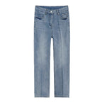 Pantalones vaqueros rectos de lavado claro para hombre - Stellan