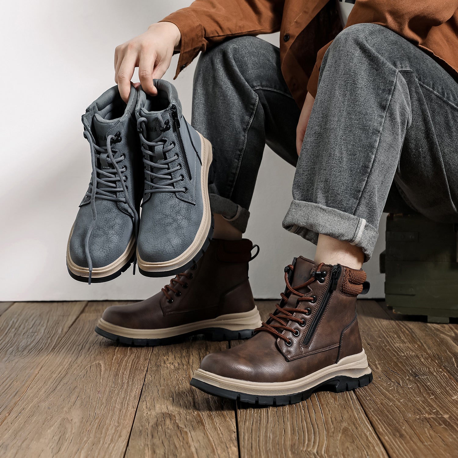 Botas altas para hombre de uso resistente - Konrad