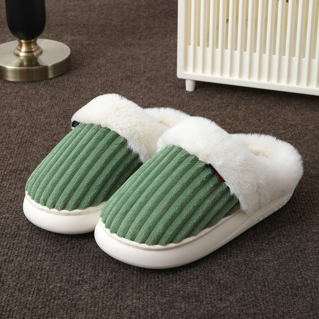 Pantuflas para mujer efecto aterciopelado - Solmere