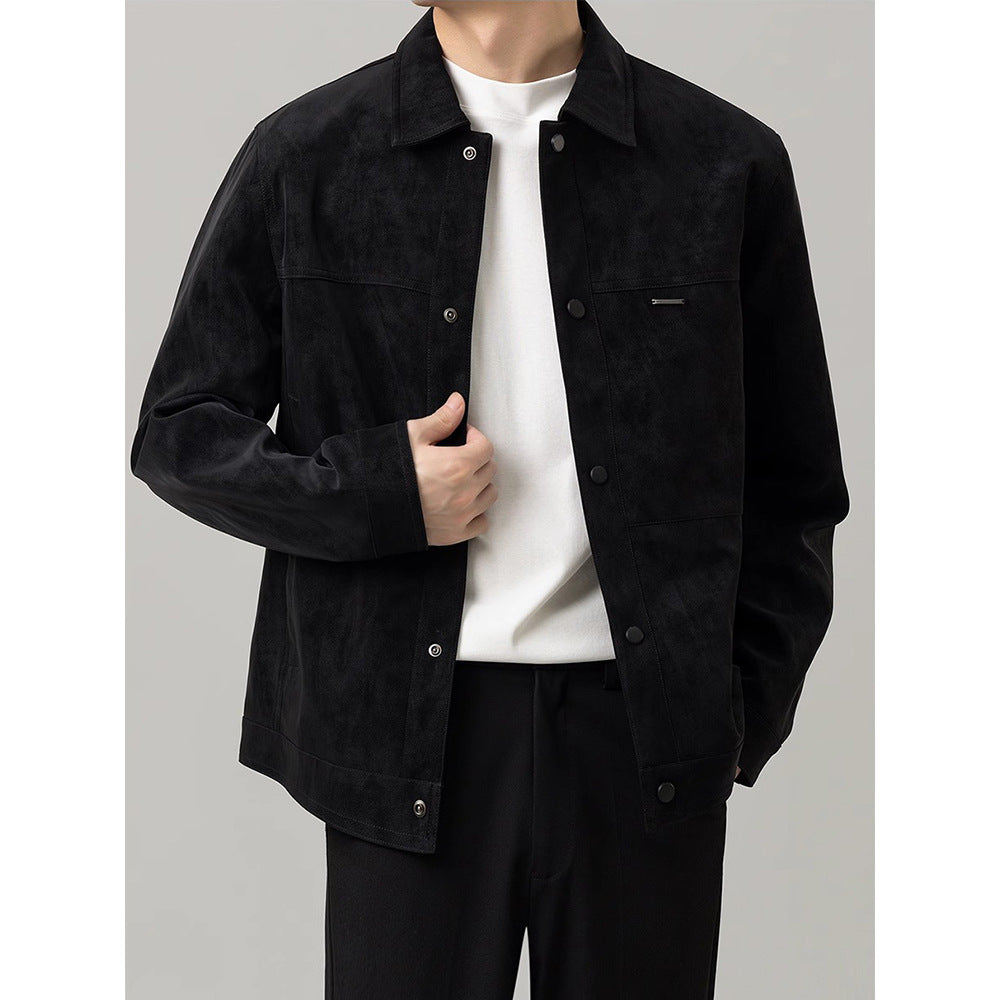 Chaqueta para hombre efecto ante - Veyran
