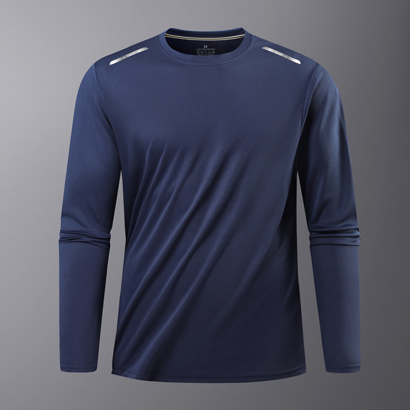 Camiseta deportiva dry fit para hombre manga larga - Hjalmer