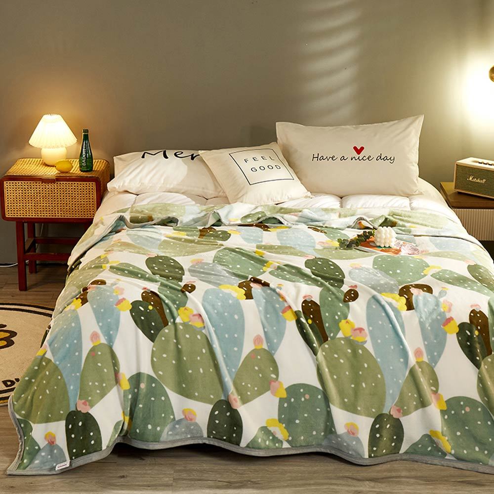 Manta de otoño flannel