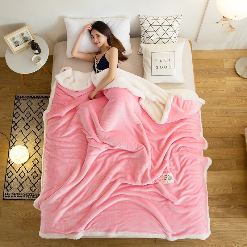 Manta premium polar de invierno