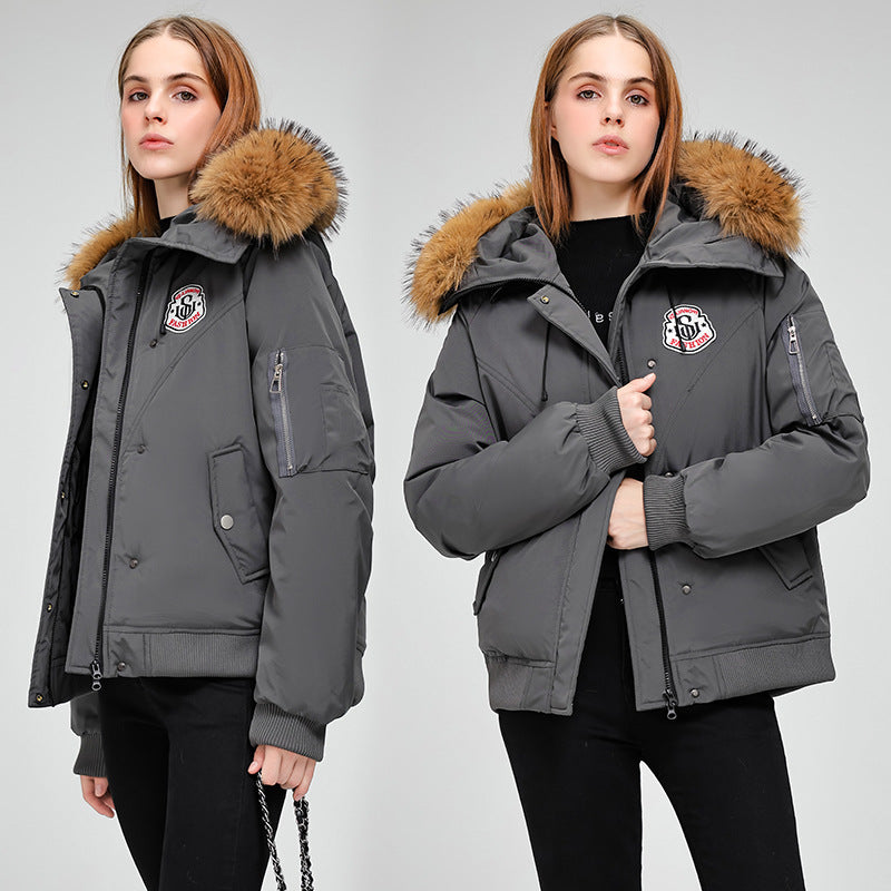 Cazadora para mujer corta acolchada de invierno - Lysanne