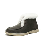 Botas para mujer efecto gamuza invierno - Lena
